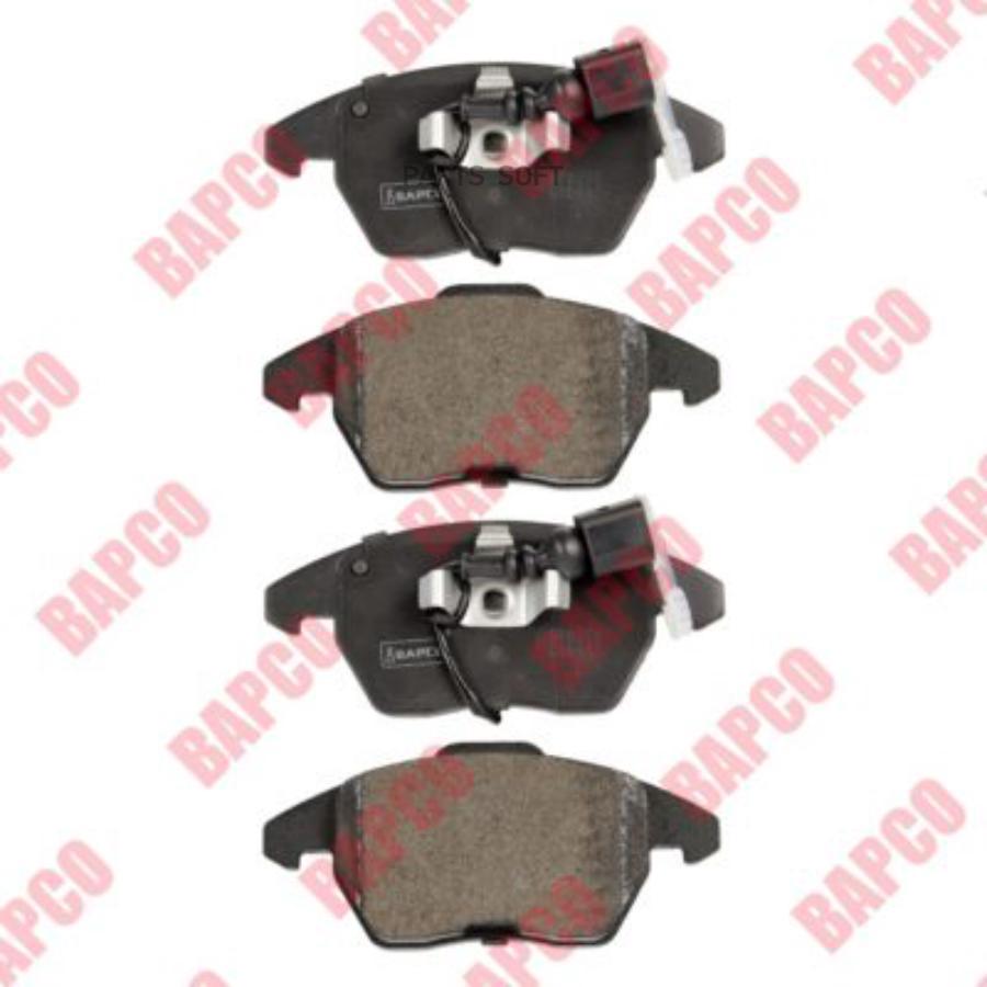 

Тормозные колодки BAPCO передние дисковые bp0280, Колодки тормозные дисковые передние