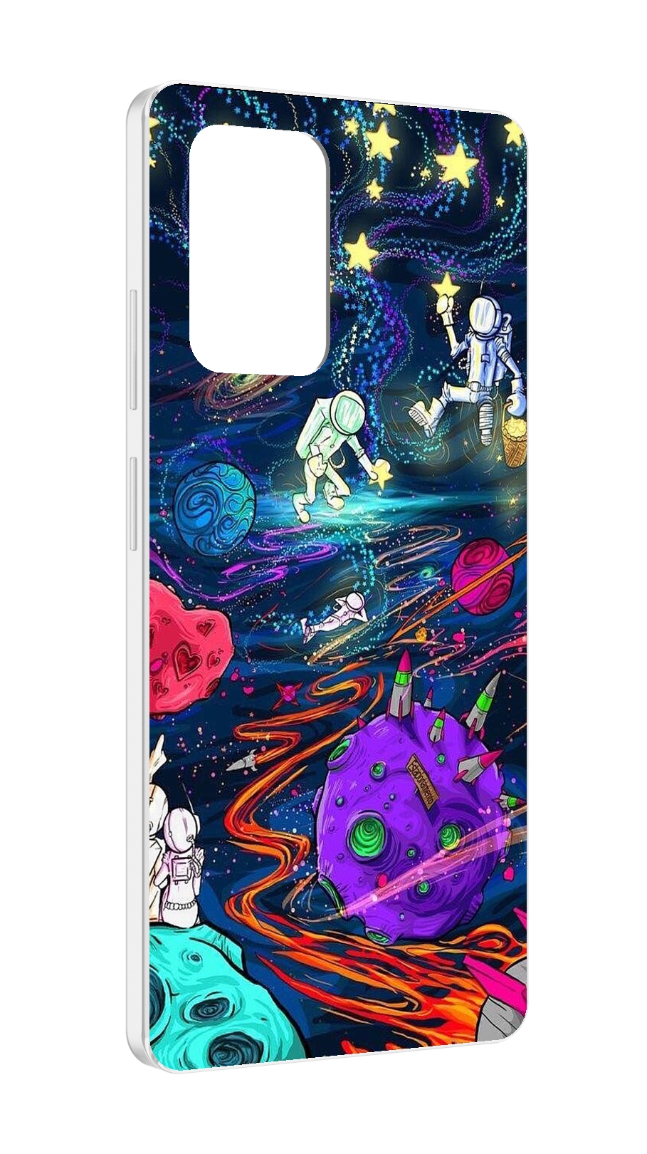 

Чехол MyPads красочный космос для ZTE Blade V40 Pro, Tocco