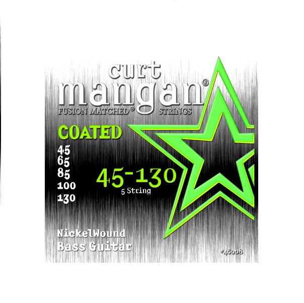 фото Curt mangan 45-130 nickel wound 5-string (45130) струны для бас-гитары