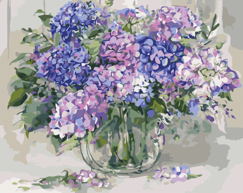 

Картина по номерам Paintboy GX26759 Яркий аромат сирени 40х50см, GX26759