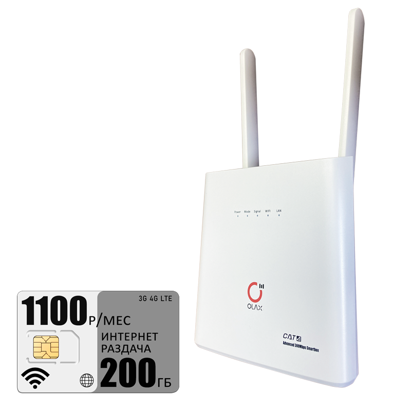 

Wi-Fi роутер Olax ax9 (router-AX9white-ros1100-200gb-PRO-sb), ax9