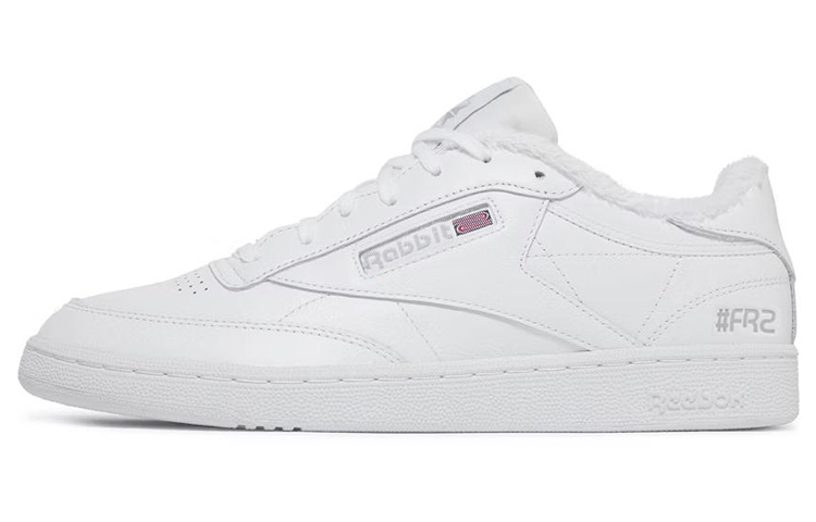 

Кеды унисекс Reebok atmos x FR2 x Club C 85 белые 36 EU, Белый, atmos x FR2 x Club C 85