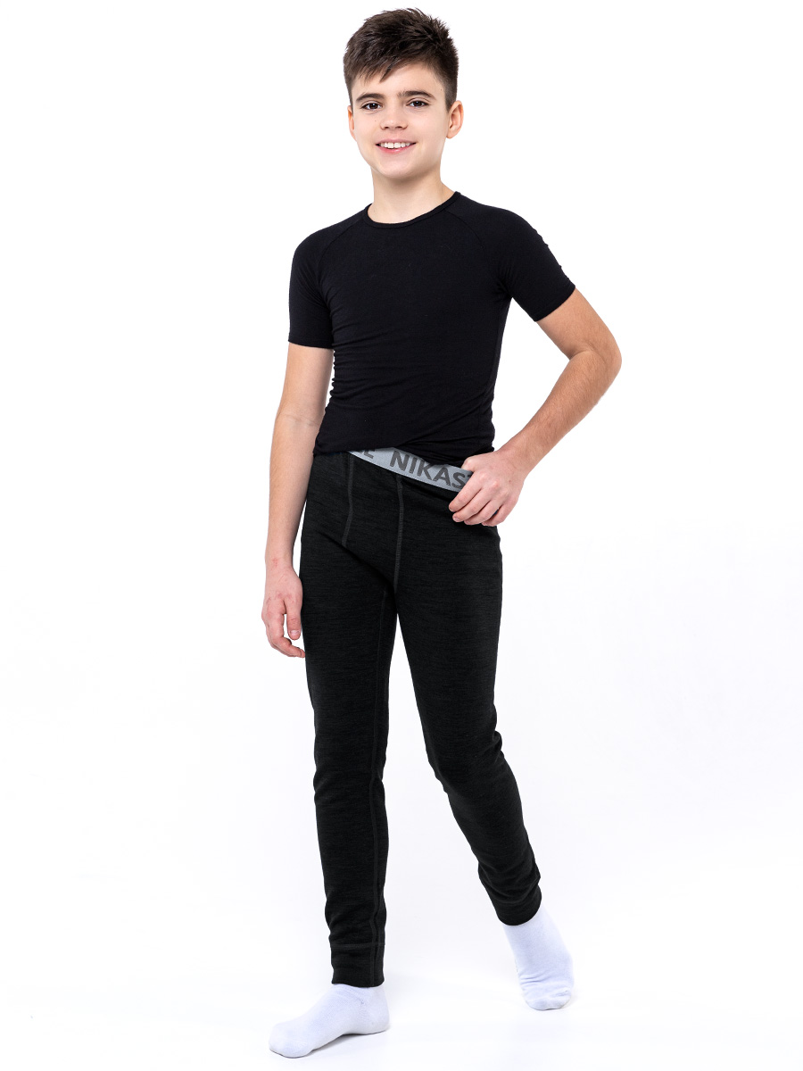 

Термобелье детское низ NIKASTYLE 2т11324, черный, 152, 2т11324