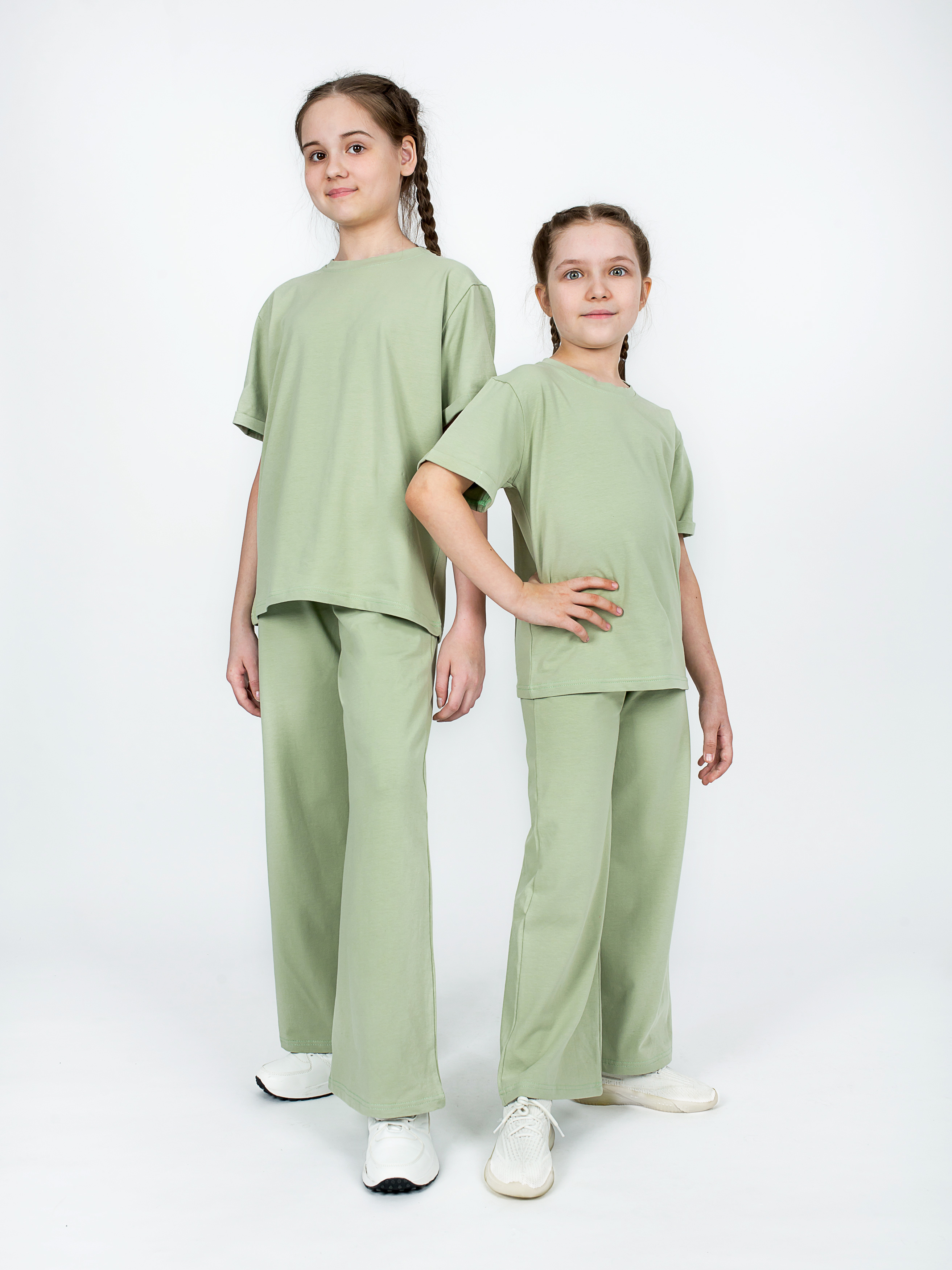 

Костюм повседневный KRUTTI TUTTI КТ-7060, полынь, 134, Зеленый;хаки, КТ-7060