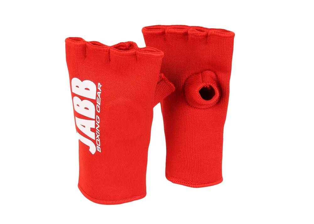 Боксерские перчатки Jabb синие/красные, унций