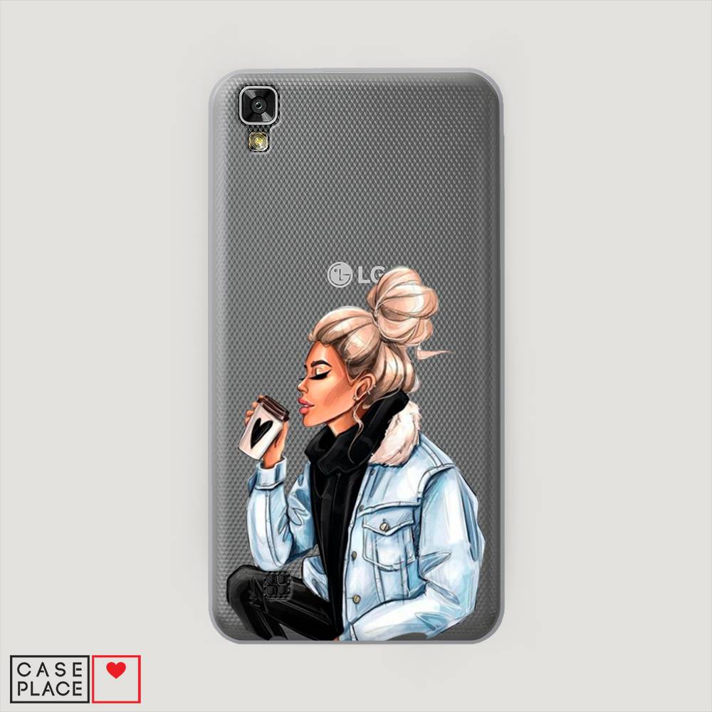 

Чехол Awog на LG X Power (K220DS) "Cute girl", Коричневый;бежевый, 82350-7