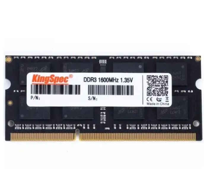 

Оперативная память Kingspec, DDR3 1x8Gb, 1600MHz