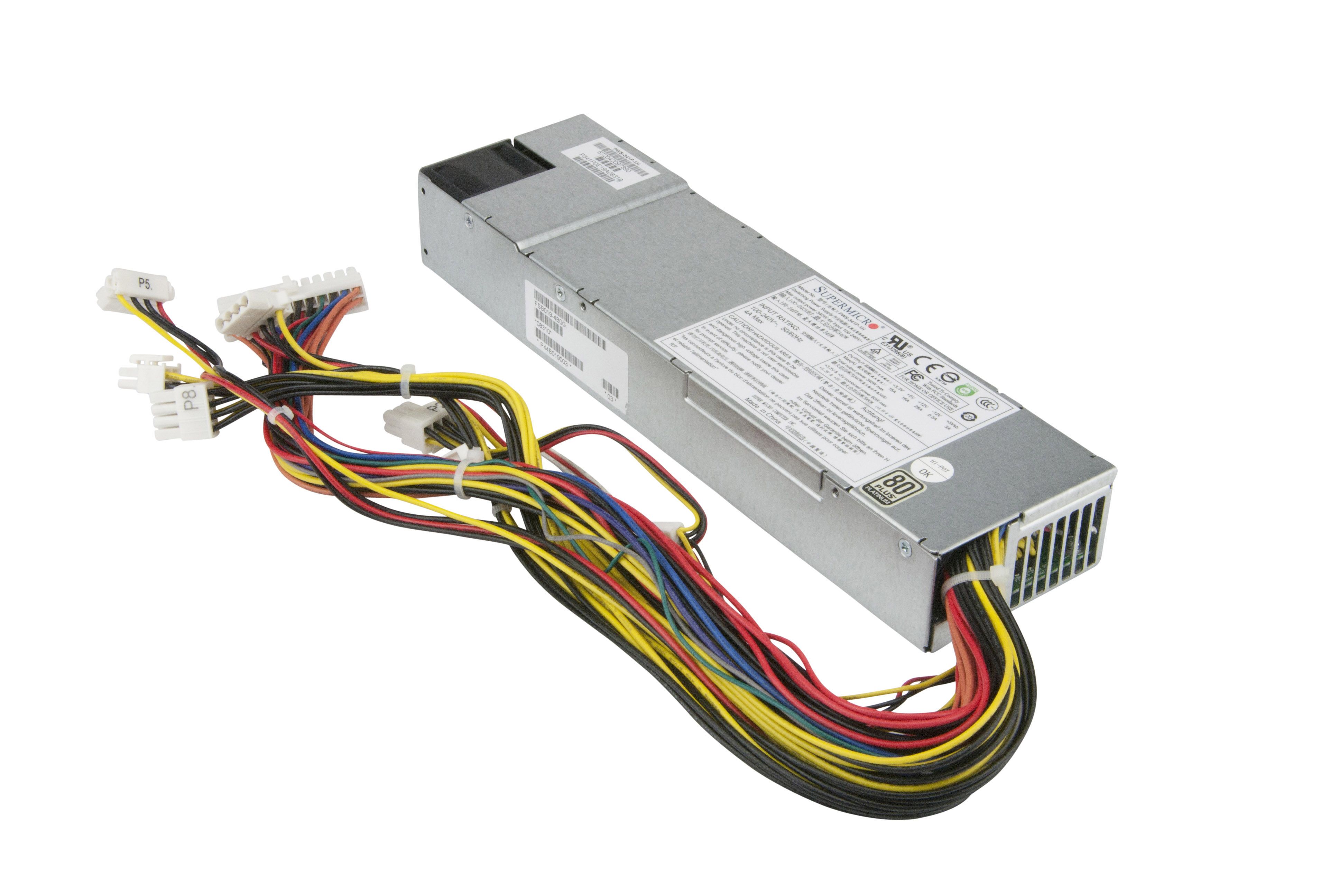 

Блок питания Supermicro 1U 340W Multi Output W/ PMBus PWS 24Pin 340W (PWS-341P-1H), 1U 340W Multi Output W/ PMBus PWS 24Pin