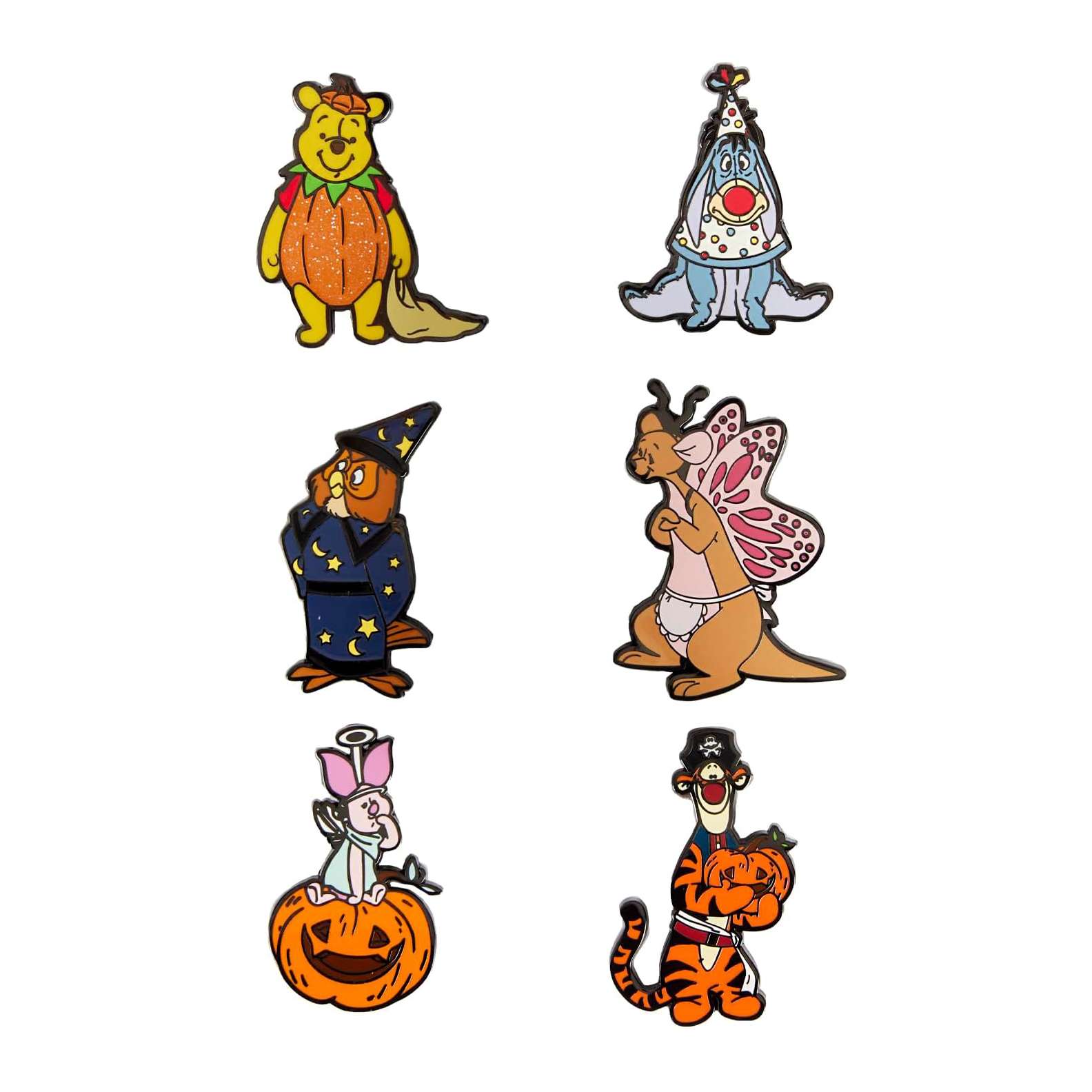 Значок Funko Loungefly Blind Box Pin Disney Winnie The Pooh Halloween 6 шт 1199₽