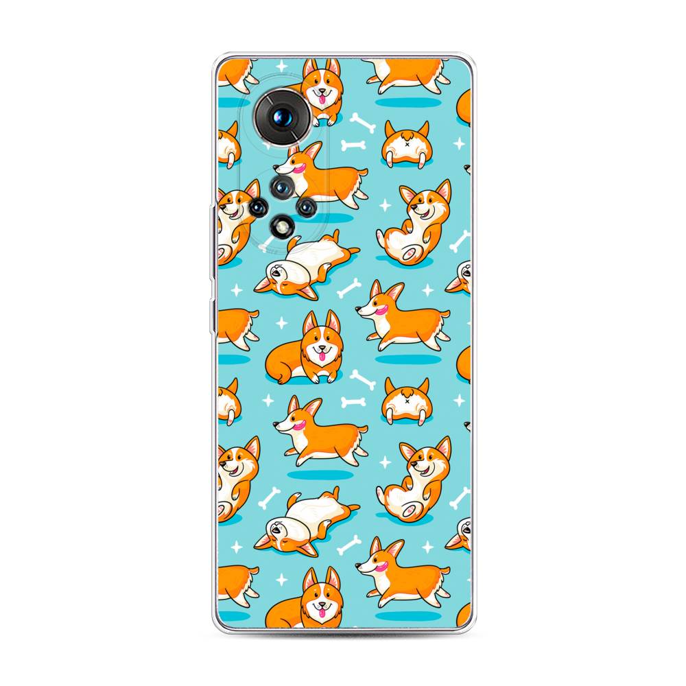 

Чехол Awog "Веселые корги" для Honor 50 Pro, 6105550-2