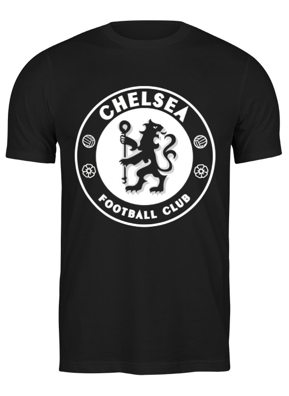 

Футболка мужская Printio Chelsea (челси) черная 2XL, Черный, Chelsea (челси)