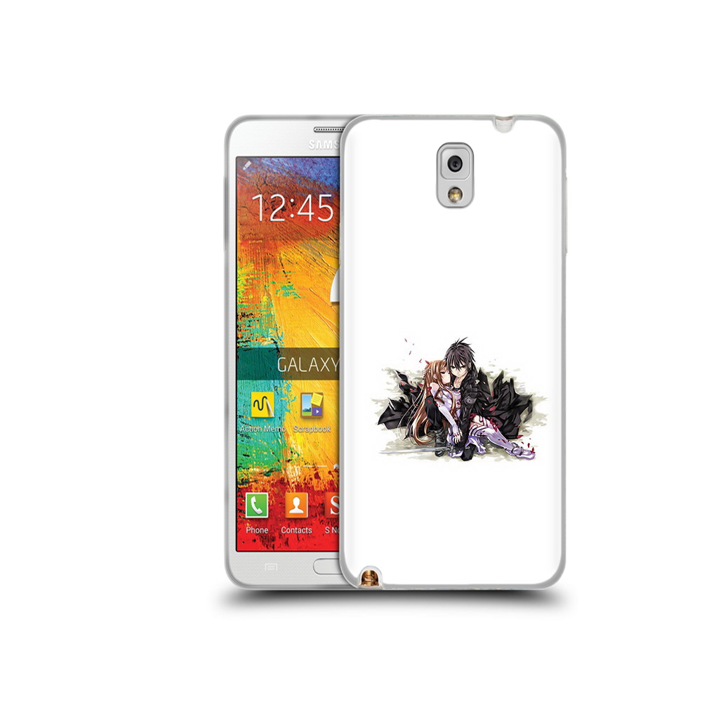 

Чехол MyPads Tocco для Samsung Galaxy Note 3 аниме асуна, Прозрачный, Tocco