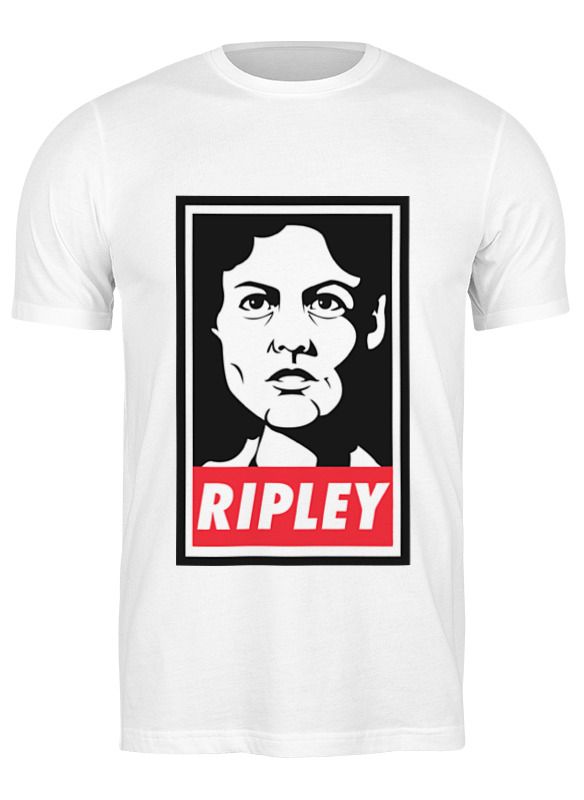 

Футболка мужская Printio Ripley (alien) белая 2XL, Белый, Ripley (alien)