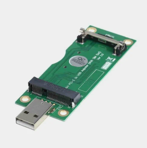 

Контроллер USB to Mini PCIE +SIM