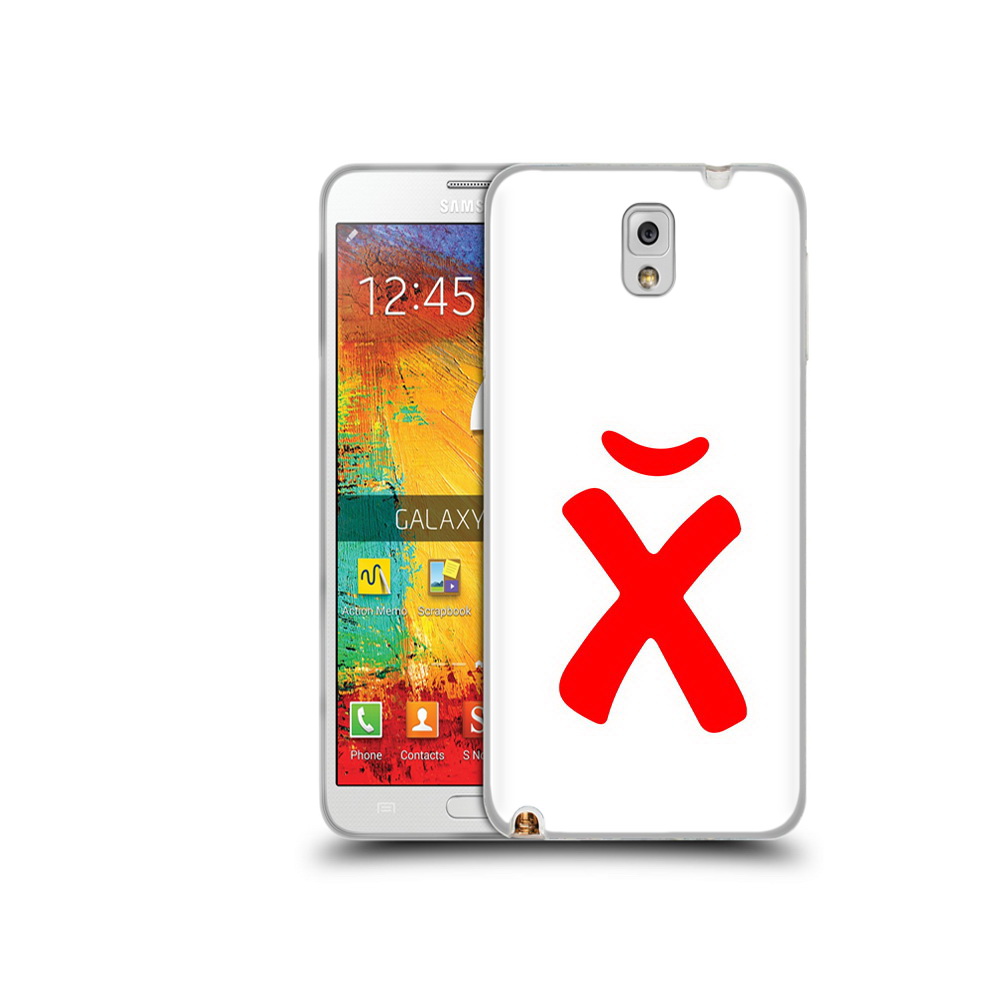 

Чехол MyPads Tocco для Samsung Galaxy Note 3 абстракция буква х, Прозрачный, Tocco