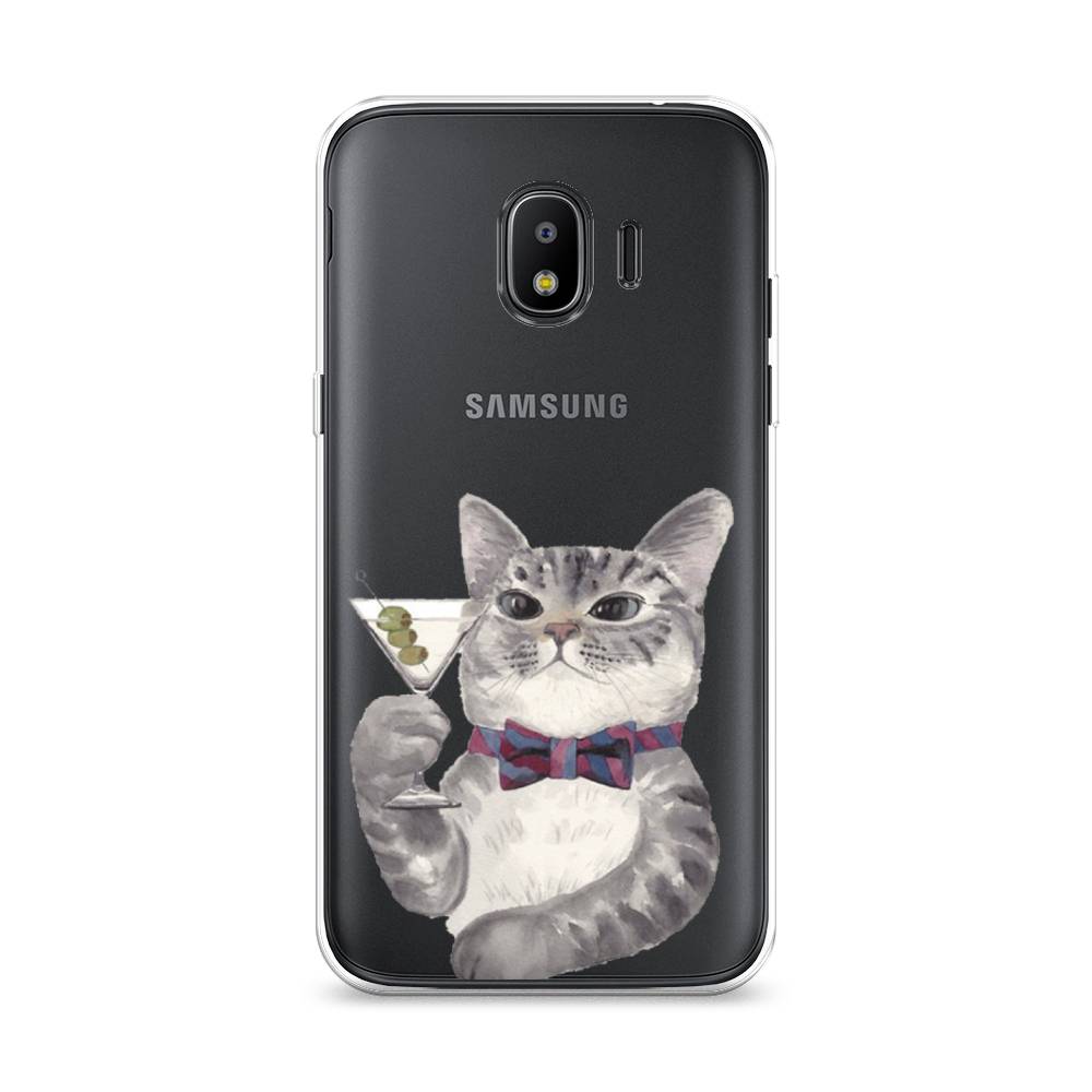 

Чехол Awog "Кот джентльмен" для Samsung Galaxy J2 2018