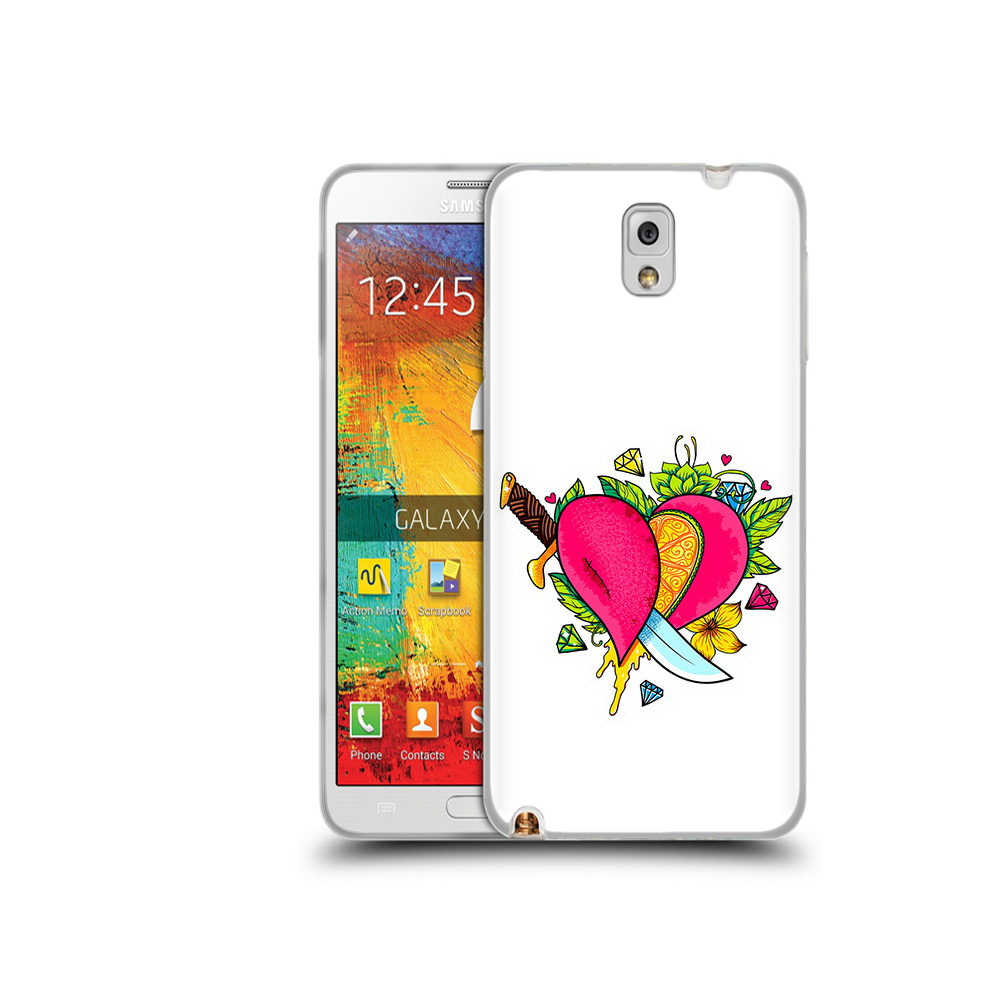 

Чехол MyPads Tocco для Samsung Galaxy Note 3 Фруктовое сердце, Прозрачный, Tocco