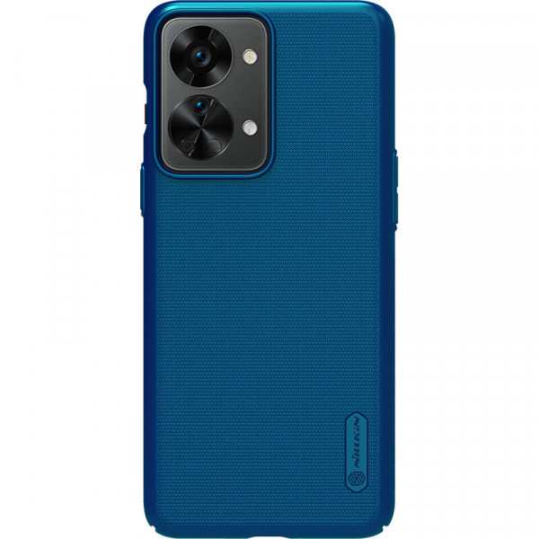 

Пластиковый чехол Nillkin Super Frosted Shield для OnePlus Nord 2T 5G, Синий