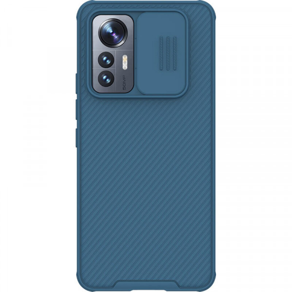 

Чехол Nillkin CamShield Pro из пластика и TPU с защитой камеры для Xiaomi Mi 12 Lite, Синий