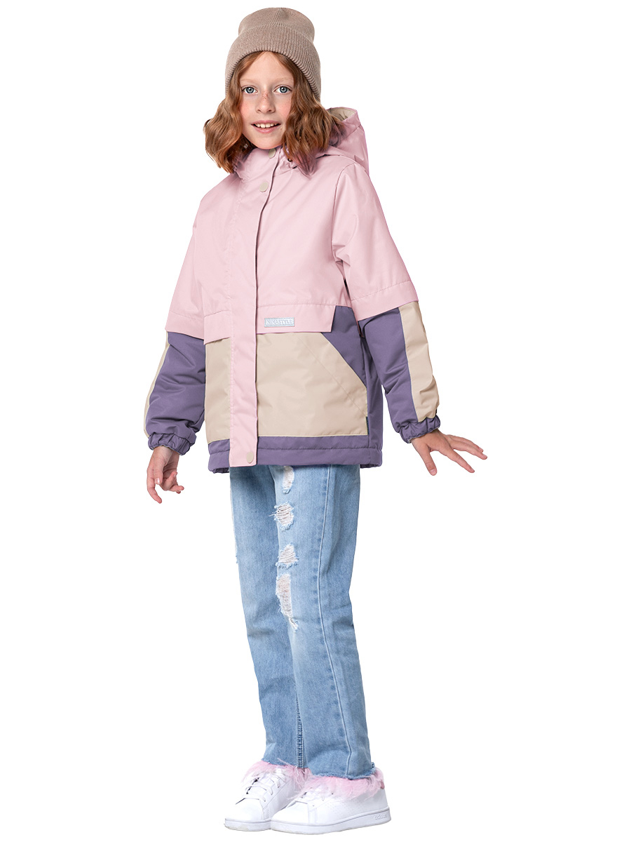 

Куртка детская NIKASTYLE 4м3024, розовый, 146, 4м3024