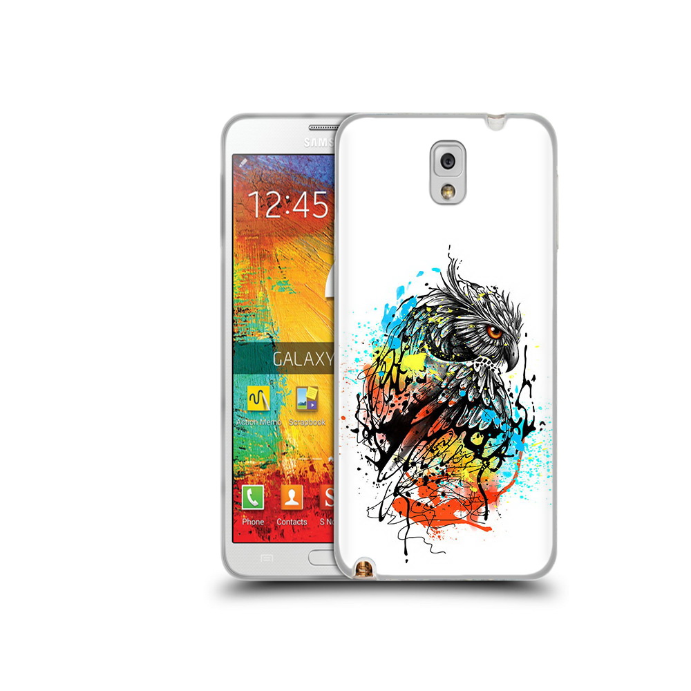 

Чехол MyPads Tocco для Samsung Galaxy Note 3 Творческая сова, Прозрачный, Tocco