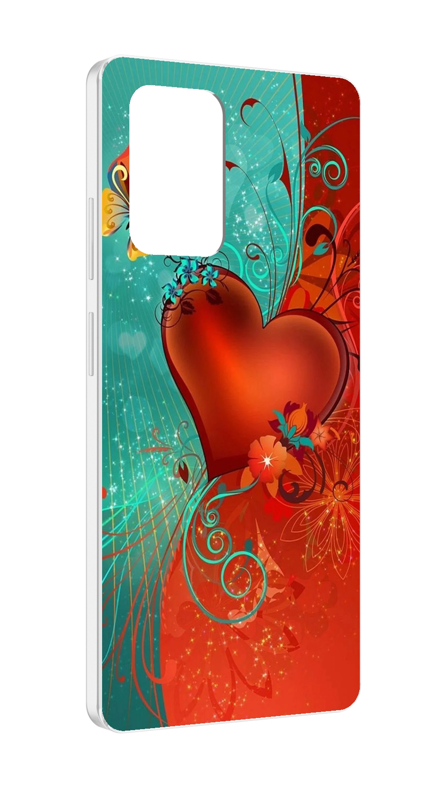 

Чехол MyPads красивые-яркие-сердечки для ZTE Blade V40 Pro, Tocco