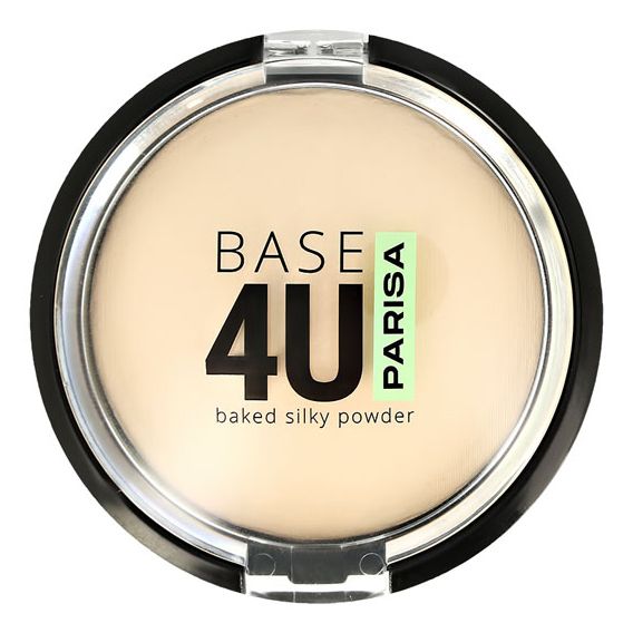 Пудра Parisa Cosmetics Base4U PP-02 компактная тон 01 SPF 10 7 г