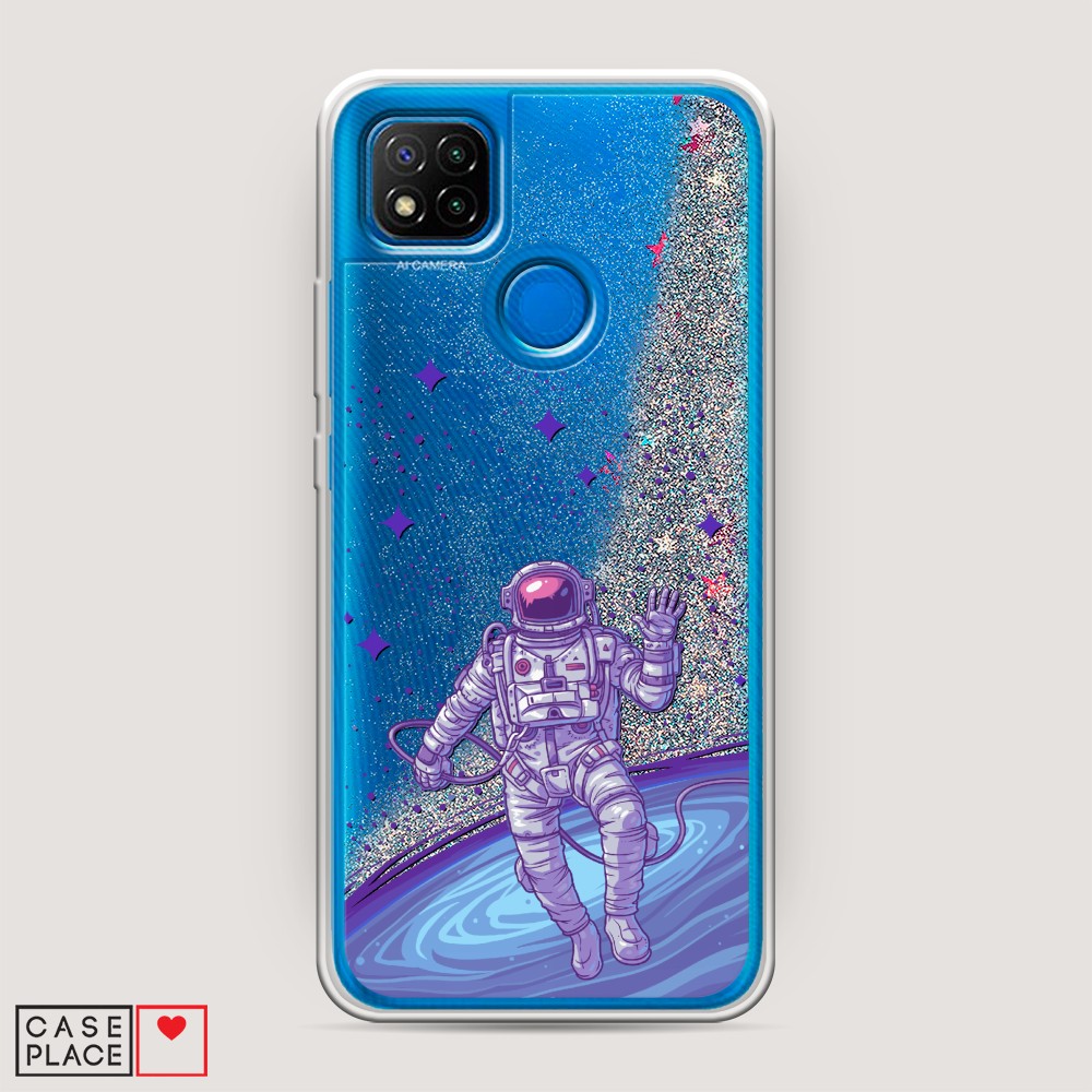 

Чехол Awog на Xiaomi Redmi 9C "Космонавт в открытом космосе", Разноцветный, 39091-1