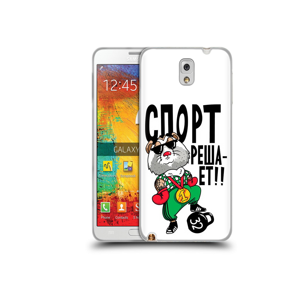 Чехол MyPads Tocco для Samsung Galaxy Note 3 Спорт решает