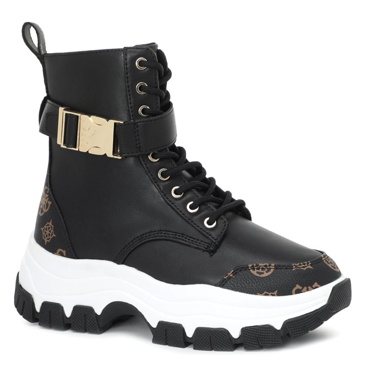 

Ботинки женские Guess FL8BKZELE12 черные 38 EU, FL8BKZELE12