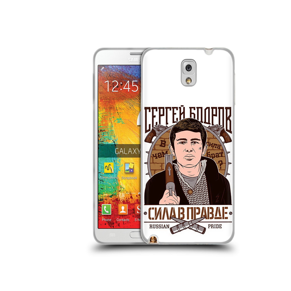 

Чехол MyPads Tocco для Samsung Galaxy Note 3 Сергей Бодров, Прозрачный, Tocco