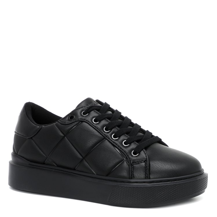 

Кеды женские Guess FL8HILELE12 черные 37 EU, FL8HILELE12