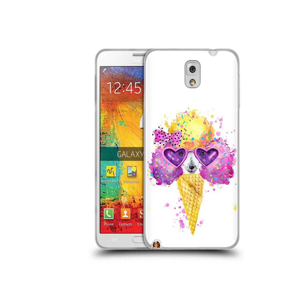 

Чехол MyPads Tocco для Samsung Galaxy Note 3 Рожок, Прозрачный, Tocco