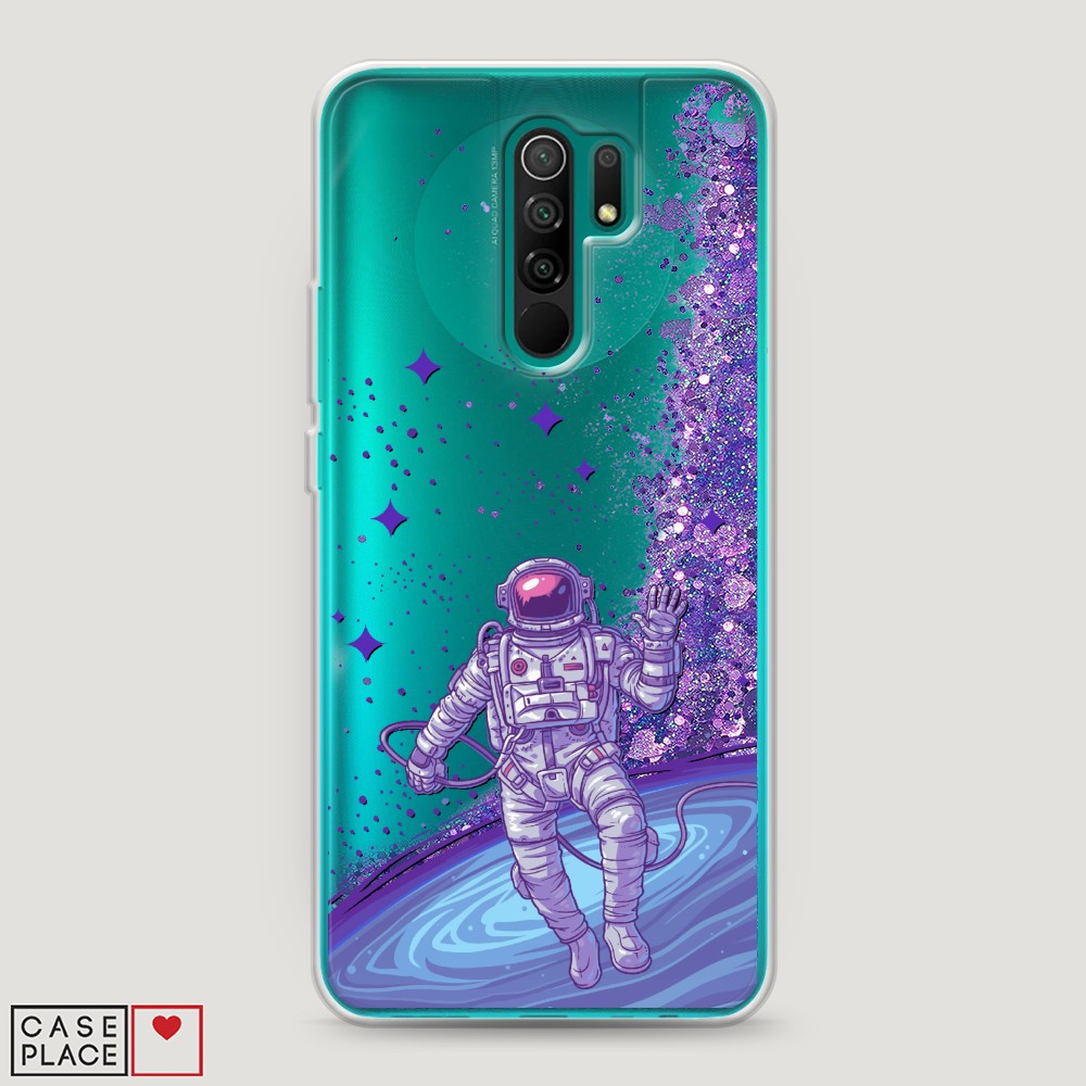 

Чехол Awog на Xiaomi Redmi 9 "Космонавт в открытом космосе", Разноцветный, 38392-1