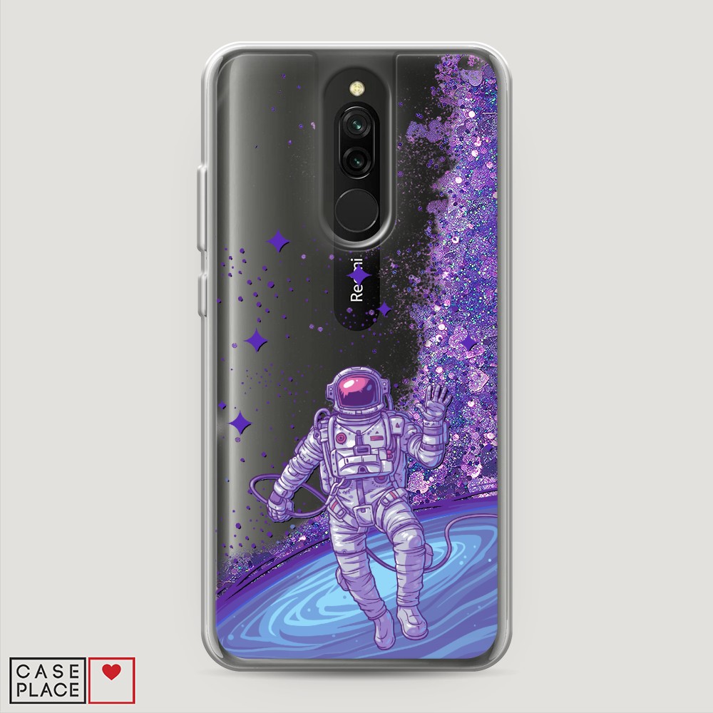 

Чехол Awog на Xiaomi Redmi 8 "Космонавт в открытом космосе", Разноцветный, 37192-1