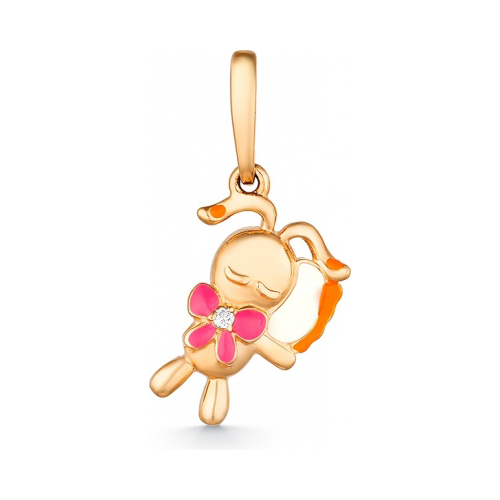 

Кулон из красного золота с фианитом Гранат 2.40.10.1389.00-0060-1, 2.40.10.1389.00-0060-1