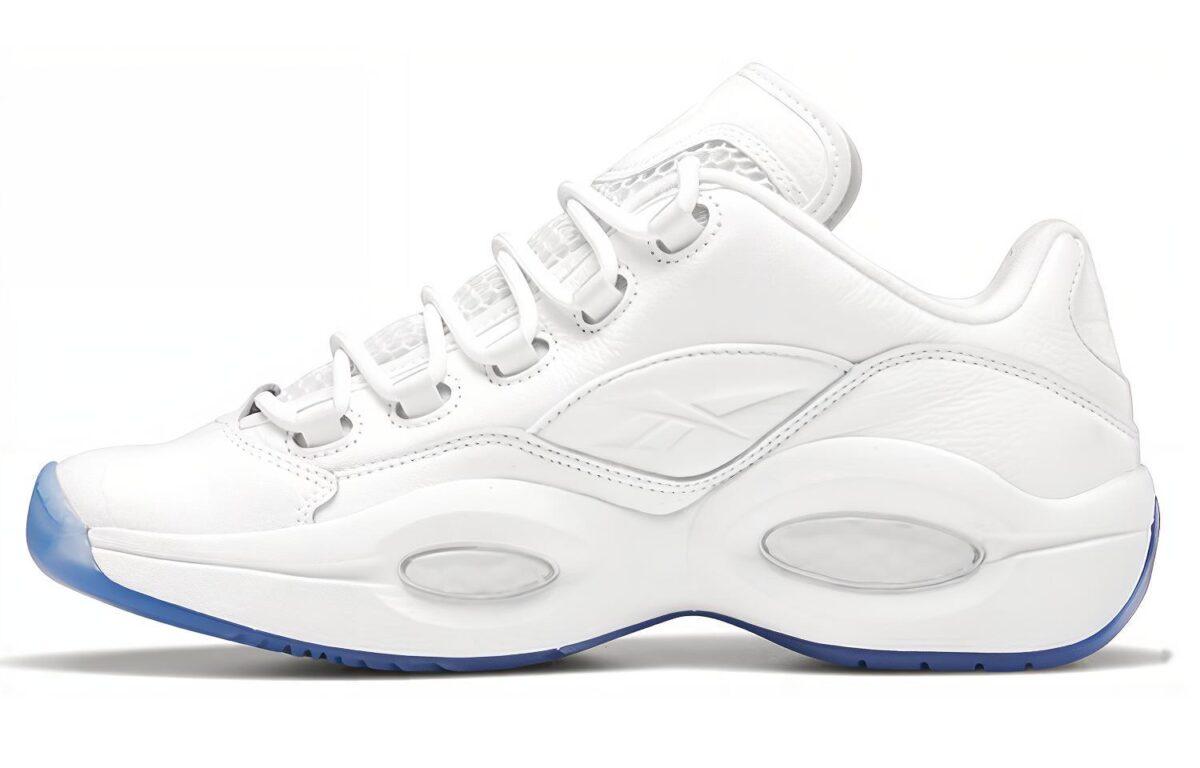 

Кроссовки унисекс Reebok Question low White Ice TPU белые 45 EU, Белый, Question low White Ice TPU