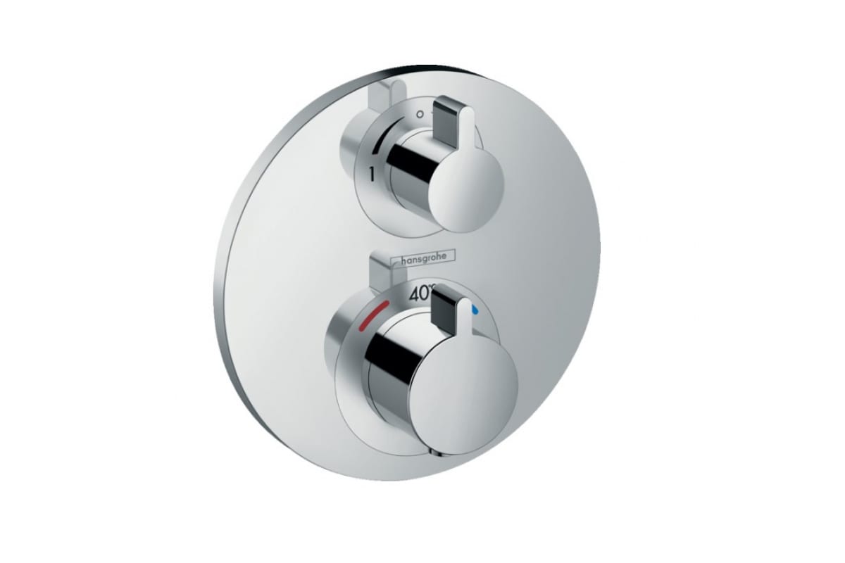 

Термостат Hansgrohe Ecostat S для душа 15758000, хром