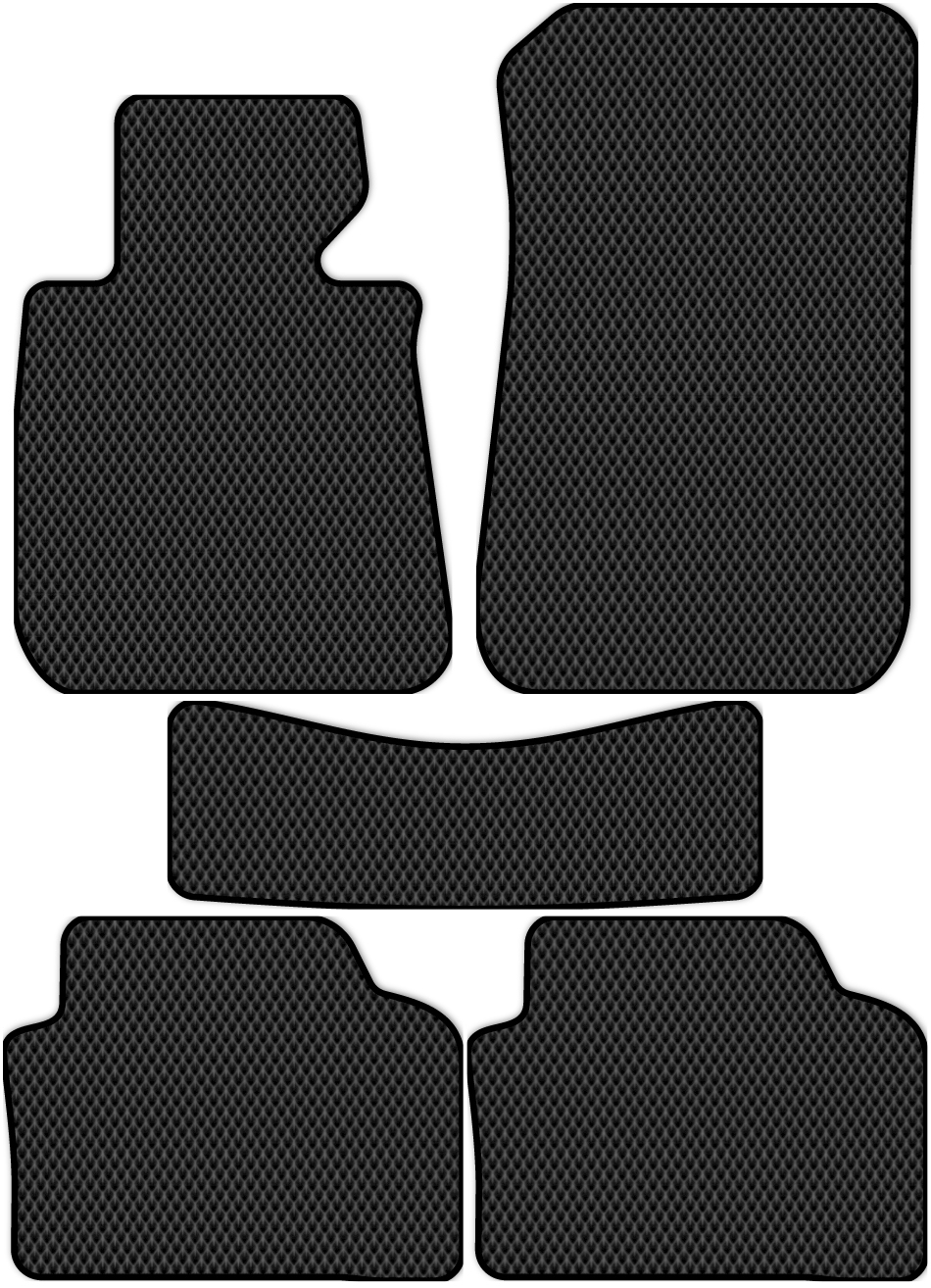 

Коврики ЭВА в салон для BMW M3 4 (E90) 2007 - 2012, 5 шт. черный, 1369-S5NT-H