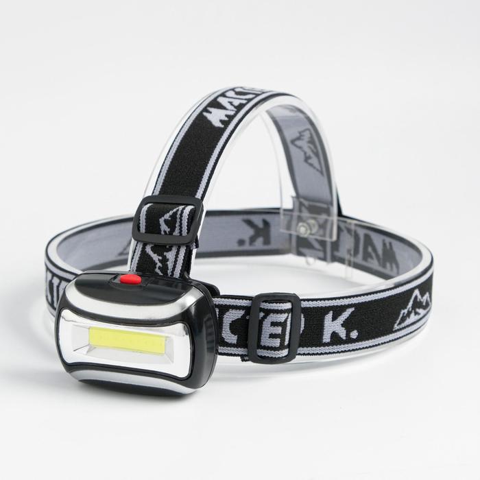 

Туристический фонарь NoBrand 1533349 черный, 3 режима, 1533349