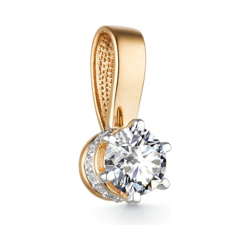 

Кулон из красного золота с фианитом/Swarovski Гранат 1.40.11.0825.00-3242, 1.40.11.0825.00-3242