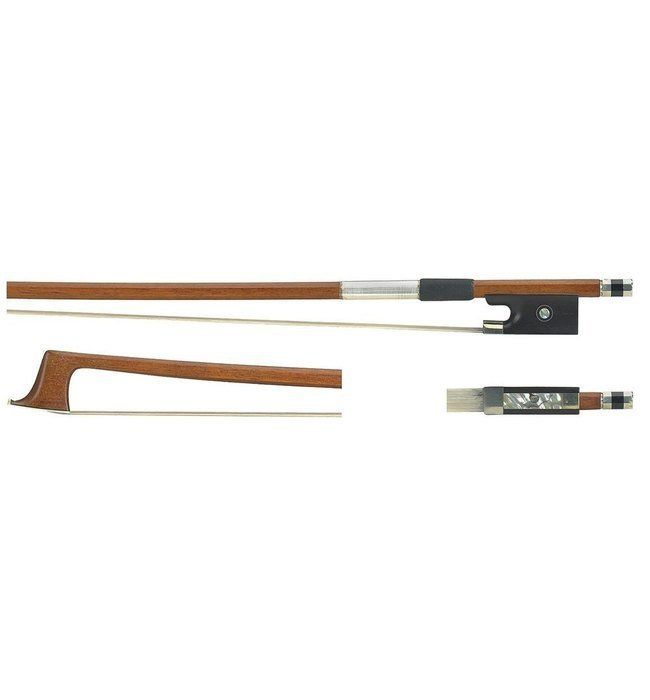 Gewa Violin Bow Brazil Wood Student 1/2 404013 смычок скрипичный, круглая трость