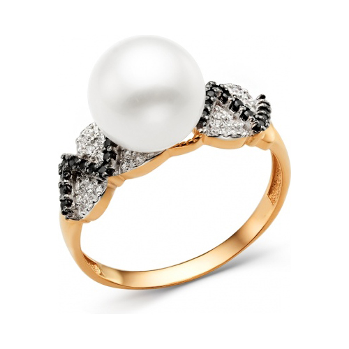 

Кольцо из красного золота с жемчугом/фианитом р. 17 Гранат 3.10.10.0278.00-2591, 3.10.10.0278.00-2591