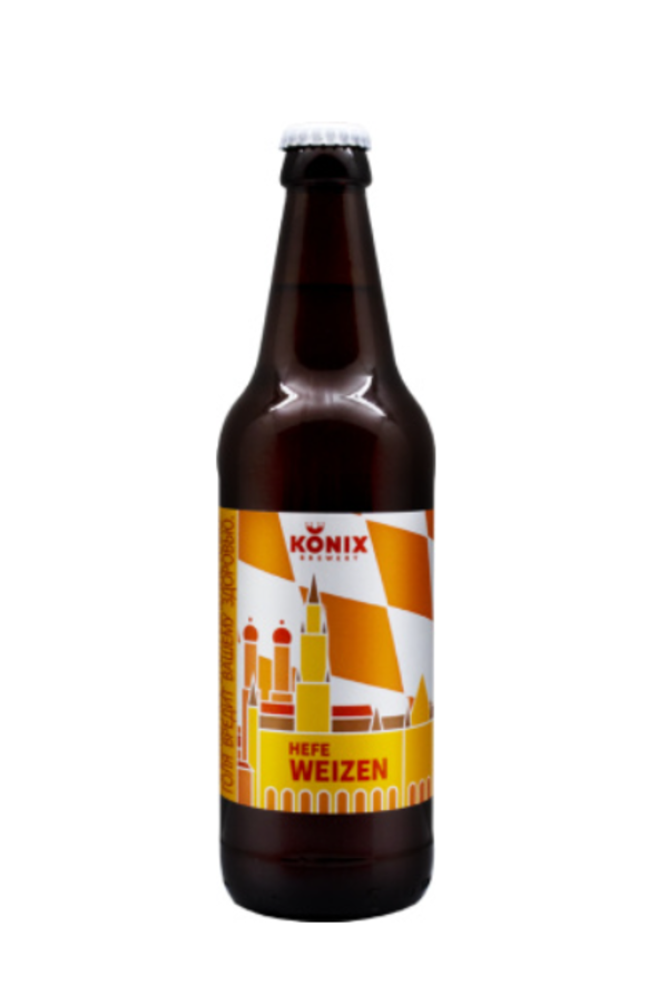 

Пиво Konix Hefeweizen 0,45 л, Светлое, ТН-00005312