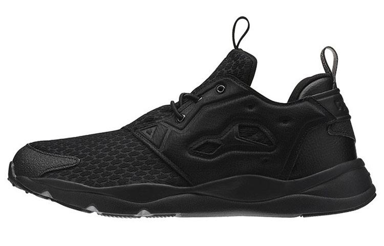 

Кроссовки унисекс Reebok Furylite черные 39 EU, Черный, Furylite