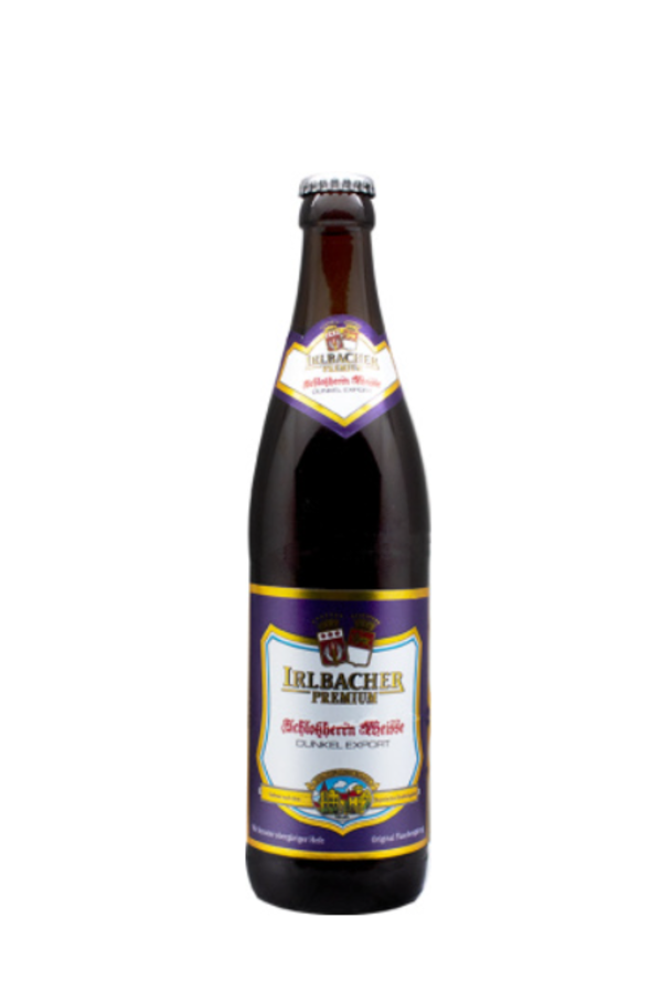 

Пиво Irlbacher Premium Schlossherrn Weisse Dunkel 0,5 л, Темное, ТН-00005300