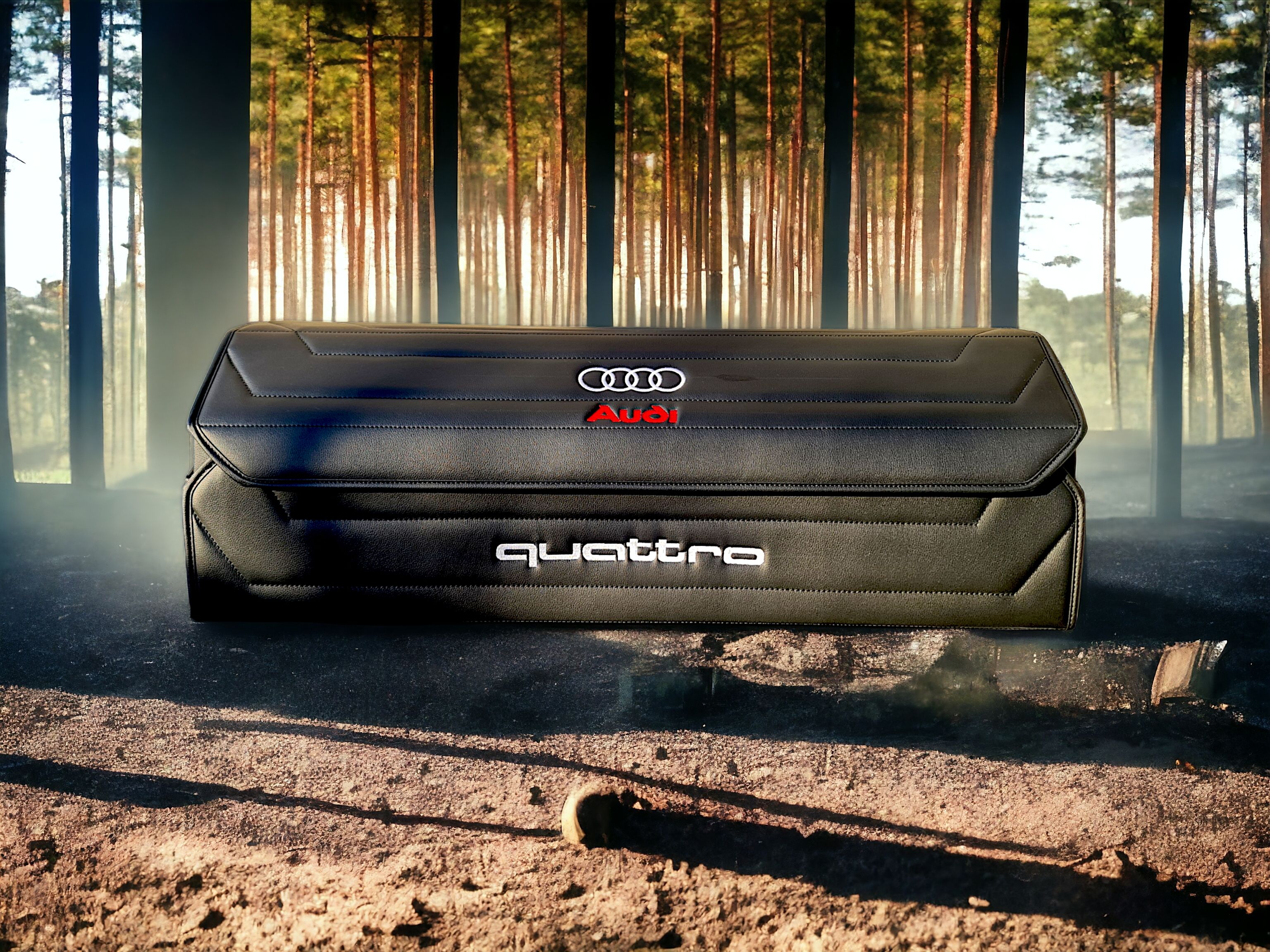 

Органайзер в багажник AUTOTOP / Авто-бокс чёрный Audi / 90*30*30 см, Черный, Органайзер в багажник Audi_900*300*300