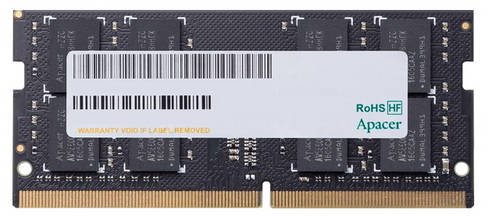 

Оперативная память Apacer (AS08GGB26CQYBGH), DDR4 1x8Gb, 2666MHz