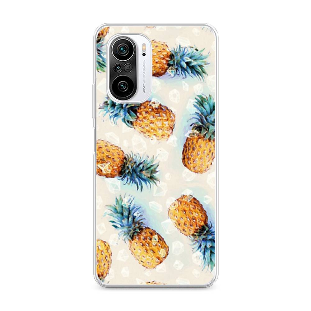 

Чехол Awog на Xiaomi Redmi K40 "Ананасы", Разноцветный, 310950-3
