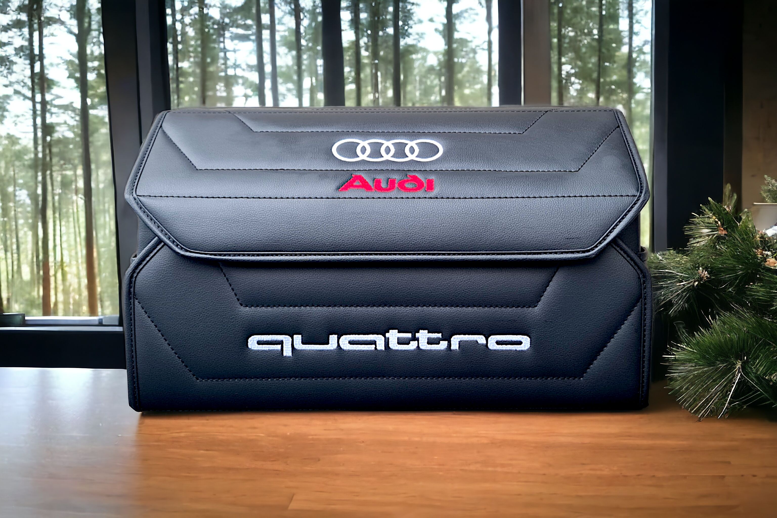 Органайзер в багажник AUTOTOP Авто-бокс чёрный Audi 503030 см 6090₽